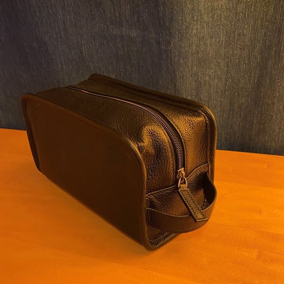 MIDLAND Leather Dopp Kit